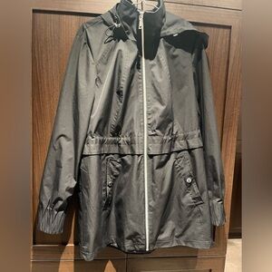 Vince Camuto Black Hooded Jacket